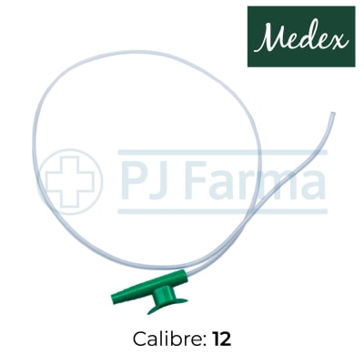 Sonda de Succión o Aspiración N°12 Medex