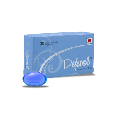 Deferol (Vitamina D3) 2000U.I. Unimed Caps. Caja X 30 Unid1