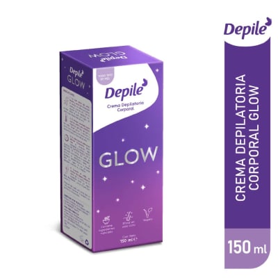 Crema Depilatoria Corporal Glow Depile Frasco X 150Ml