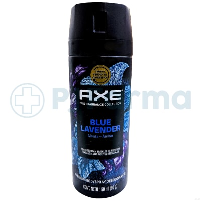 Desodorante Axe Blue  Lavender Frasco X 150 Ml