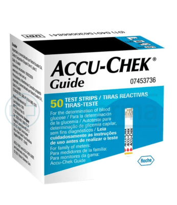 Tiras Reactivas Accu-Chek - Guide Caja X 50 Unid