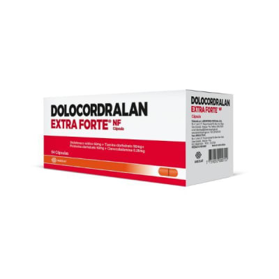 Dolocordrlan Extra Forte Nf Caps. Ansolat