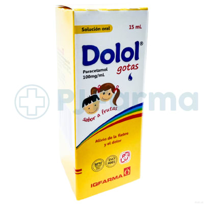 Dolol (Paracetamol) 100Mg/Ml Gotas 15Ml Iq Farma
