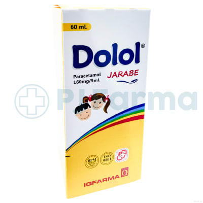 Dolol (Paracetamol) 160Mg/5Ml Jarabe 60Ml Iq Medic1