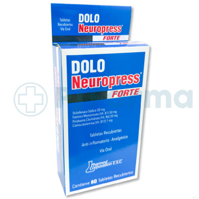 Dolo Neuropress Forte Tab. Pharmed Corporation Caja X 60 Unid