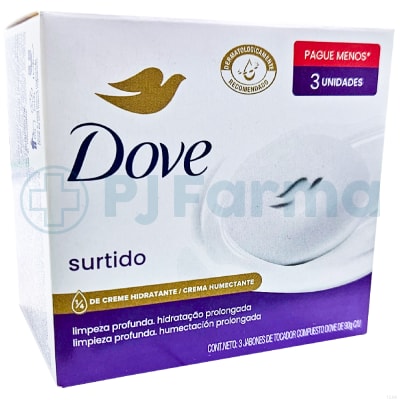 Jabón Dove  Surtido 90Gr Pack X 3 Unid