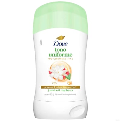 Desodorante En Barra Dove Tono Uniforme Jasmine & Raspberry 45G
