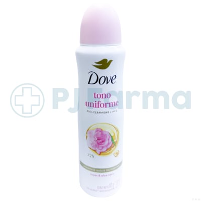 Desodorante Dove Rosas & Aloe Vera Frasco X 150Ml