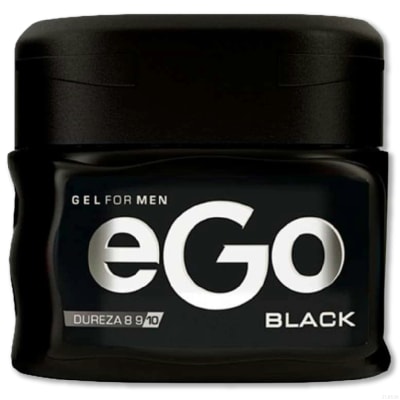 Gel Para Cabello For Men Ego Black Pote X 100 Ml