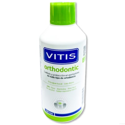 Enjuague Bucal Orthodontic Vitis X 500Ml1