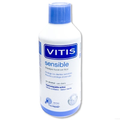 Enjuague  Bucal Sensible Vitis X 500Ml