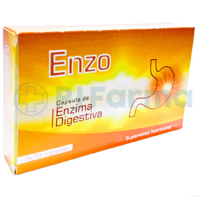 Enzo (Enzima Digestiva) Caps.