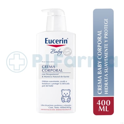 Crema Corporal Eucerin Baby Frasco X 400 Ml