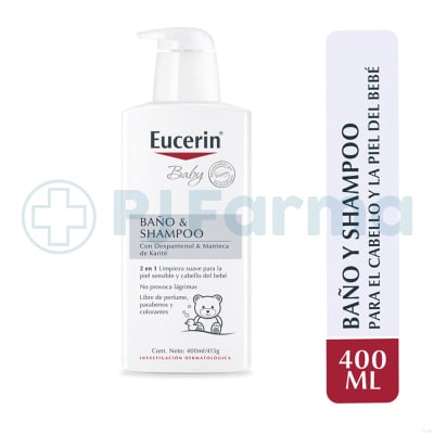 Baño & Shampoo Eucerin Baby Frasco X 400 Ml
