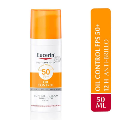 Protector Solar Facial Eucerin Sun Toque Seco Fps 501