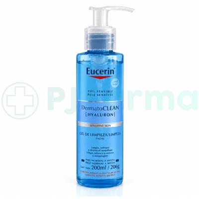 Gel Limpiador Facial Eucerin Dermatoclean Hyaluron  Frasco X 200Ml1