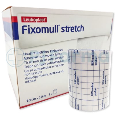 Fixomull Stretch 10 CM X 10 M Leukoplast  Caja X 1 Und