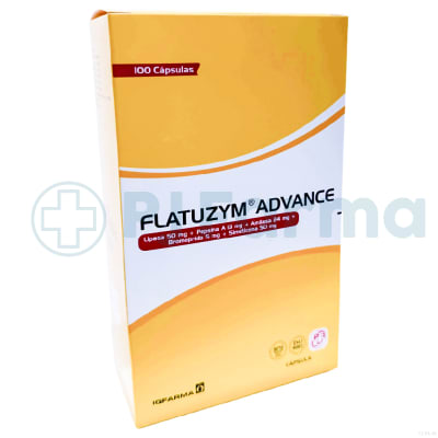 Flatuzym Advance Iq Farma Caps.