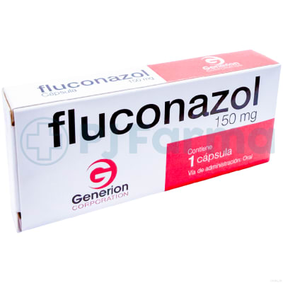 Fluconazol 150 Mg Caps. Generion Corporation Caja X 1 Unid1