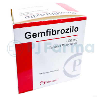 Gemfibrozilo 600Mg Portugal Tab.1