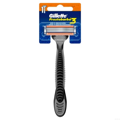 Máquina De Afeitar Para Hombre Gillette Prestobarba 3 Pqte X 1