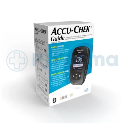 Glucómetro  Accu-Chek Guide Kit Con Bluetooth1