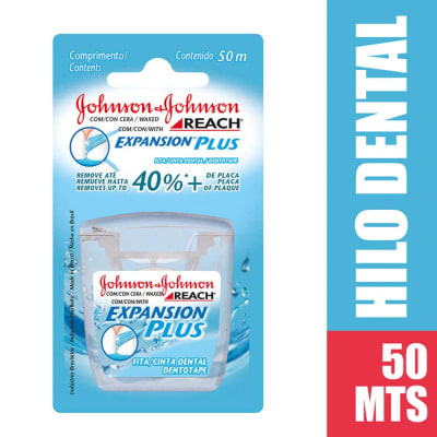 Hilo Dental Floss Expansion Plus Johnson  Johnson   Caja X 50 M