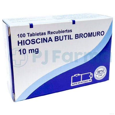 Hioscina Butil Bromuro 10 Mg Tab. Medrock