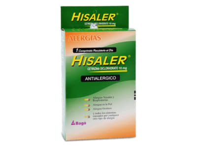 Hisaler 10Mg Comprimidos Recubiertos Blíster X10 Unid1