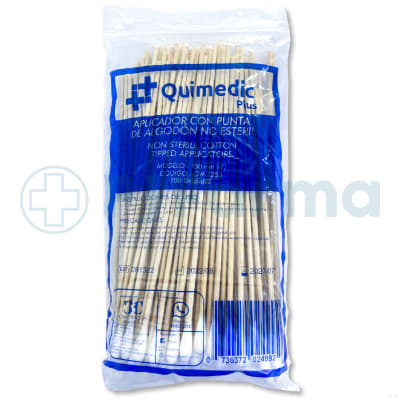 Hisopo No Estéril Quimedic Plus Pqte X 100 Unid