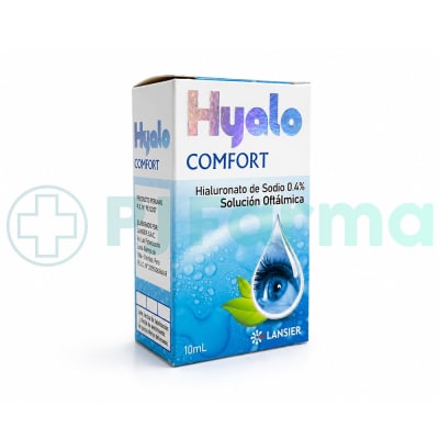 Hyalo Confort 0.4% Solución Oftálmica 10Ml Lansier1