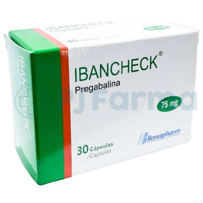 Ibancheck (Pregabalina) 75 Mg Bonapharm Caps.1