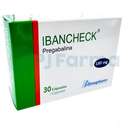 Ibancheck (Pregabalina) 150 Mg Bonapharm Caps.1