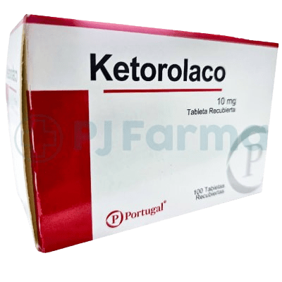 Ketorolaco 10 Mg Tab. Portugal Caja X 100 Unid1