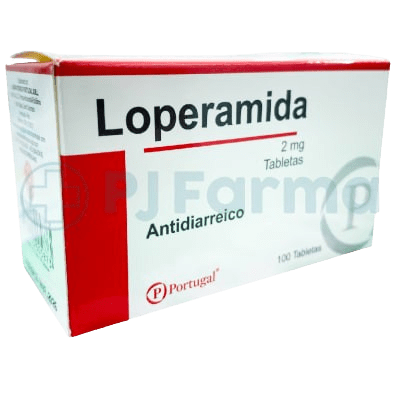 Loperamida 2Mg Tab. Portugal Caja X 100 Unid1
