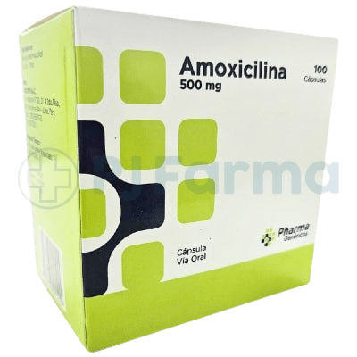 Amoxicilina 500 Mg Cap. Pharma Genéricos Caja X 100 Unid