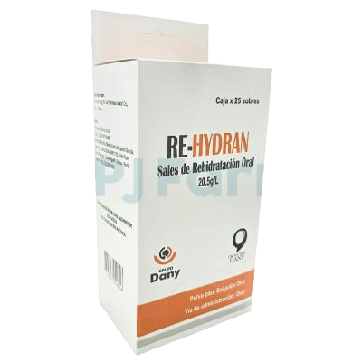 Sal Hidratante Oral  Dany 20.5 G Caja X 25 Unid