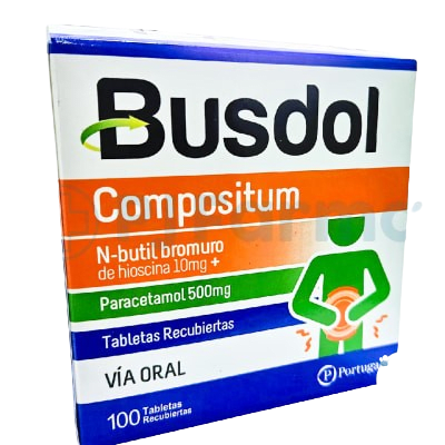 Busdol (Buscapina) Compositum N Tab. Portugal Caja X 100 Unid