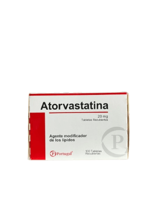 Atorvastatina 20Mg Tab. Portugal Caja X 100 Unid