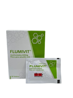 Flumivit (acetilcisteína) 600Mg Medrok Caja X 30 Und1