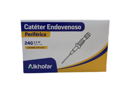 Cateter # 24 X 3/4 Alkhofar