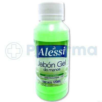 Jabón  Líquido  En Gel C/ Triclosan 120ML Alessi1