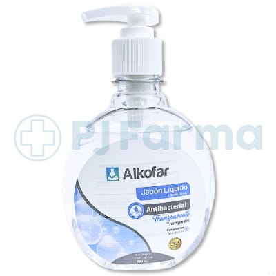 Jabón Líquido  Antibacterial Neutro Alkofarma 360 Ml