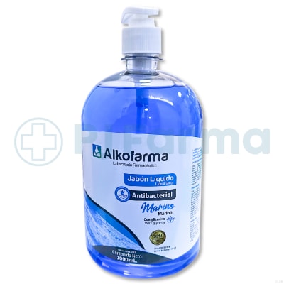 Jabón Líquido Antibacterial Marino Alkofarma 1L