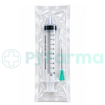 Jeringa 10 Ml 21G X 1 1/2