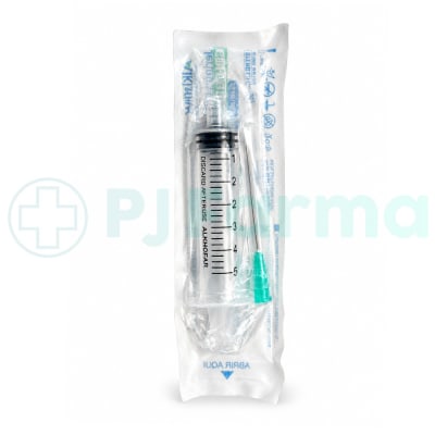 Jeringa 5 Ml 21G X 1 1/21