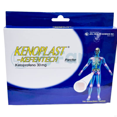 Kenoplast-Kefentech (Ketoprofeno)30Mg Parche 10 X 7 Cm Dropesac