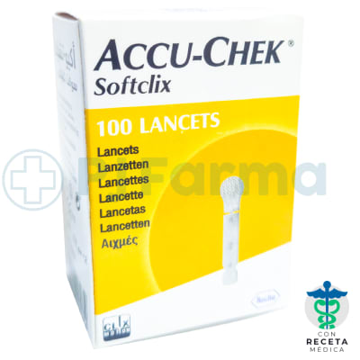 Lanceta Accu-Chek Softclix Caja X 100 Unid1
