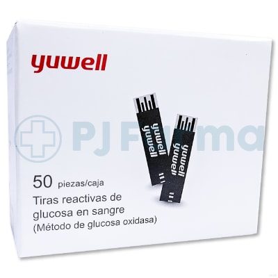 Tiras Reactivas  Yuwell Caja X 50 Unid1