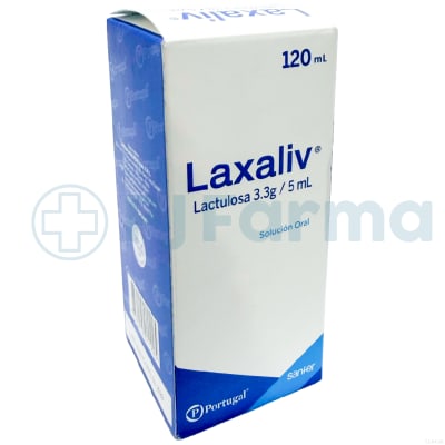 Laxaliv (Lactulosa) 3.3G/5Ml Oral Portugal Frasco X 120 Ml1